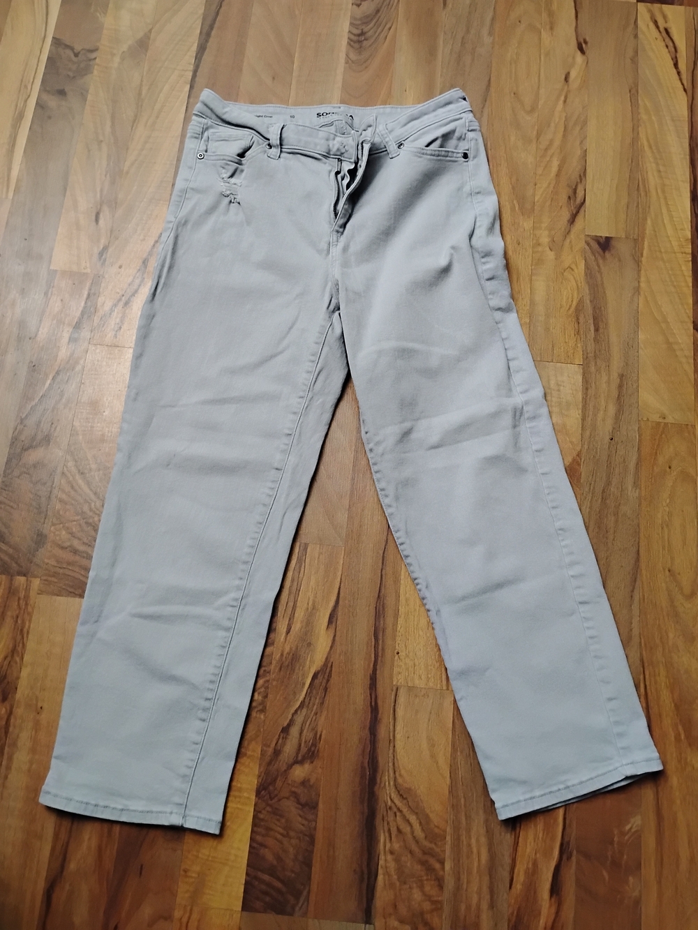 Sonoma Women's Light Gray Ankle Jeans